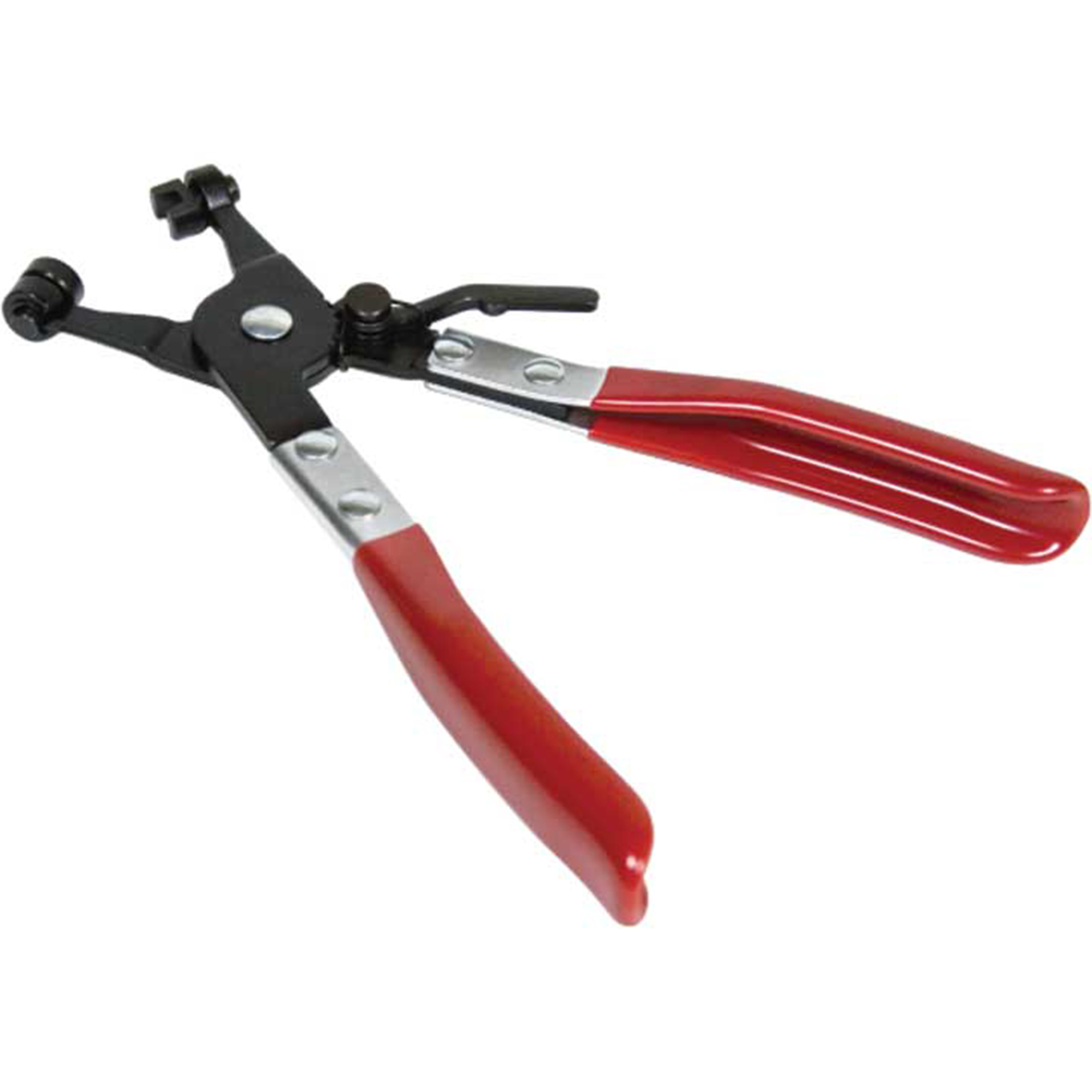 Performance Tool Flat Band Hose Clamp Pliers — Ideal for Spring-Type Clamp Removal & Installation, Ergonomic Design, Model# PRTW80654